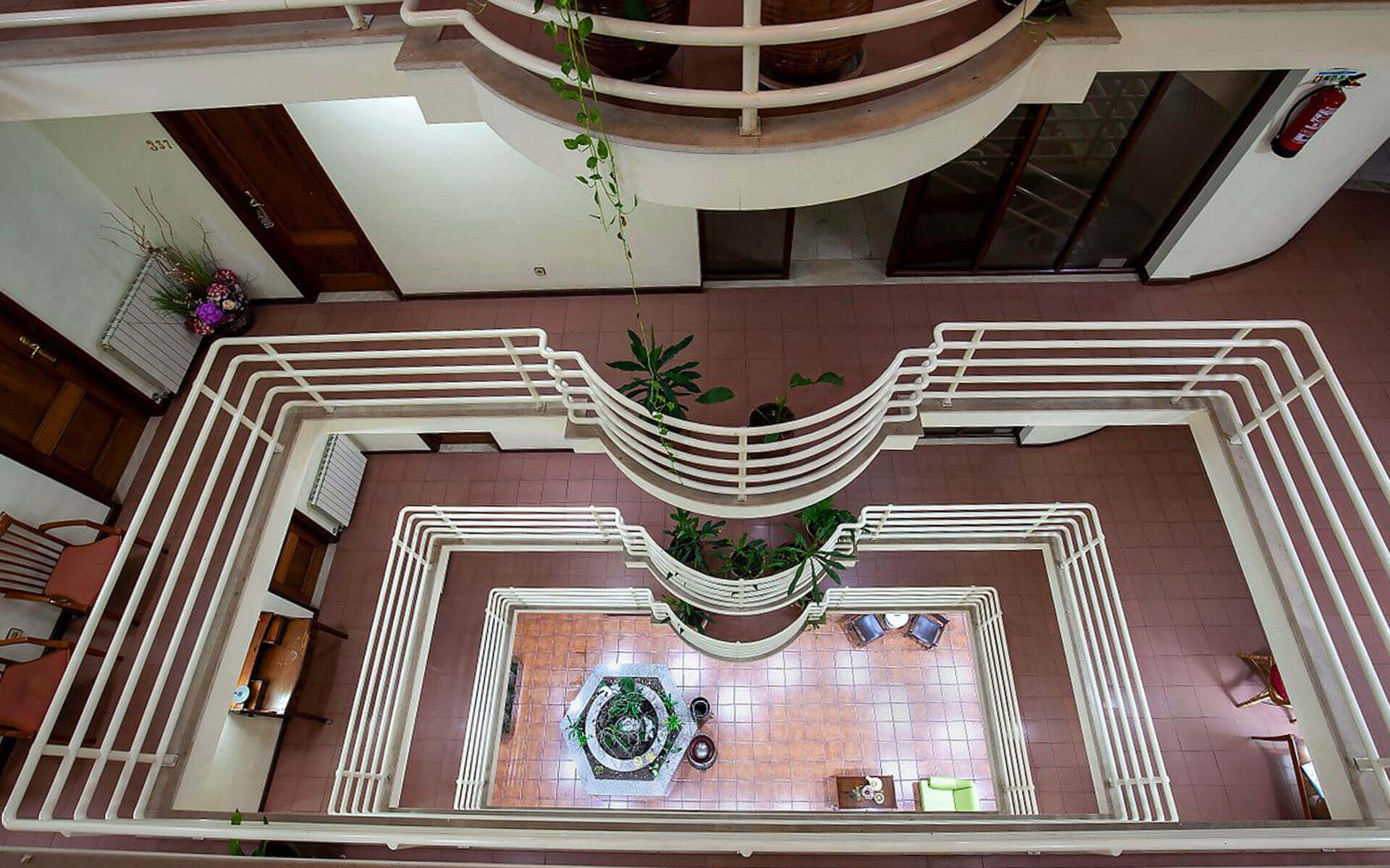 Hall de entrada Hotel Pantanha
